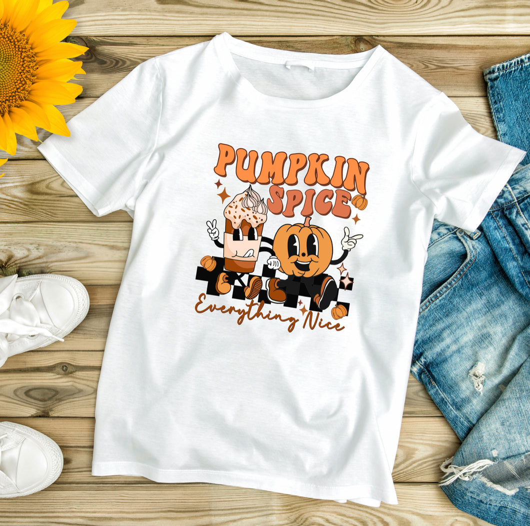 Pumpkin Spice & Everything Nice Hoodie or T-Shirt