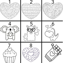 Load image into Gallery viewer, Valentine’s Coloring Shirt