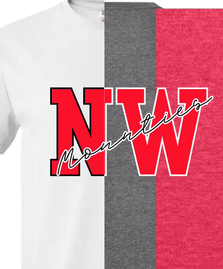 Northwest NW Block Letter Shirt