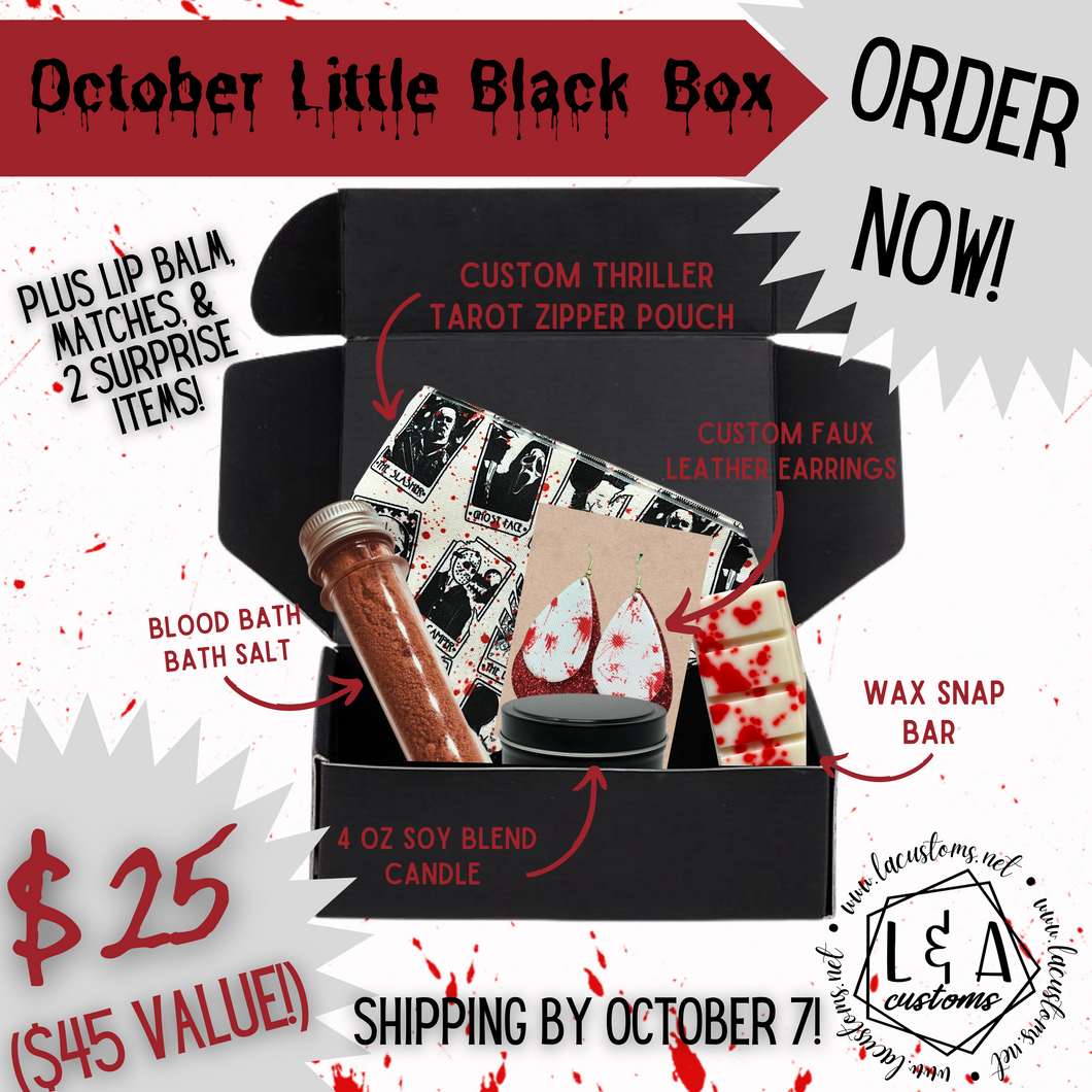 October Horror Little Black Box
