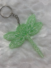 Load image into Gallery viewer, Dragonfly Keychain
