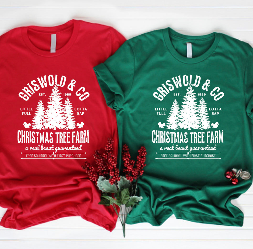 Griswold & Co Christmas Tree Farm Shirt