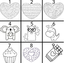 Load image into Gallery viewer, Valentine’s Coloring Shirt
