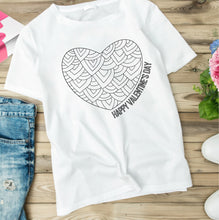 Load image into Gallery viewer, Valentine’s Coloring Shirt
