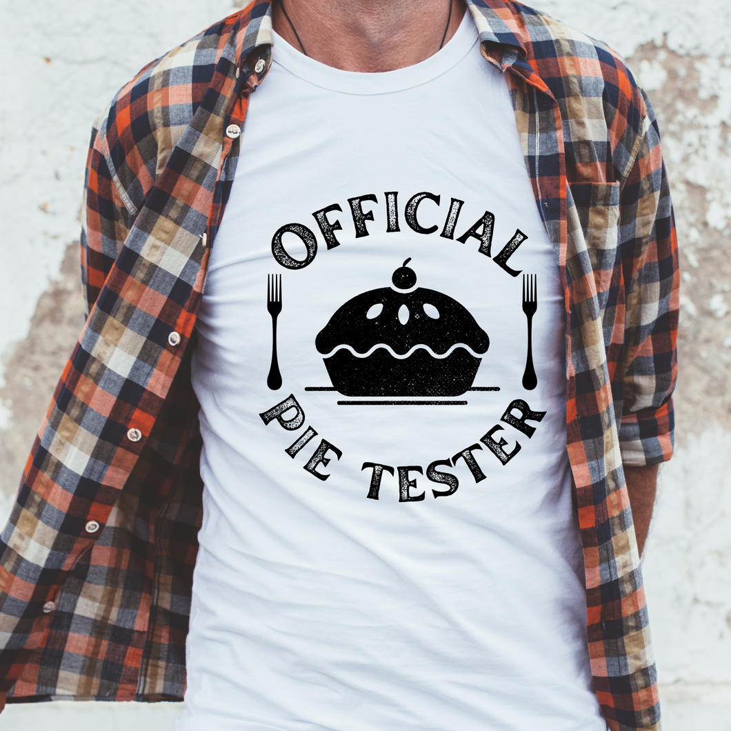 Official Pie Tester Hoodie or T-Shirt