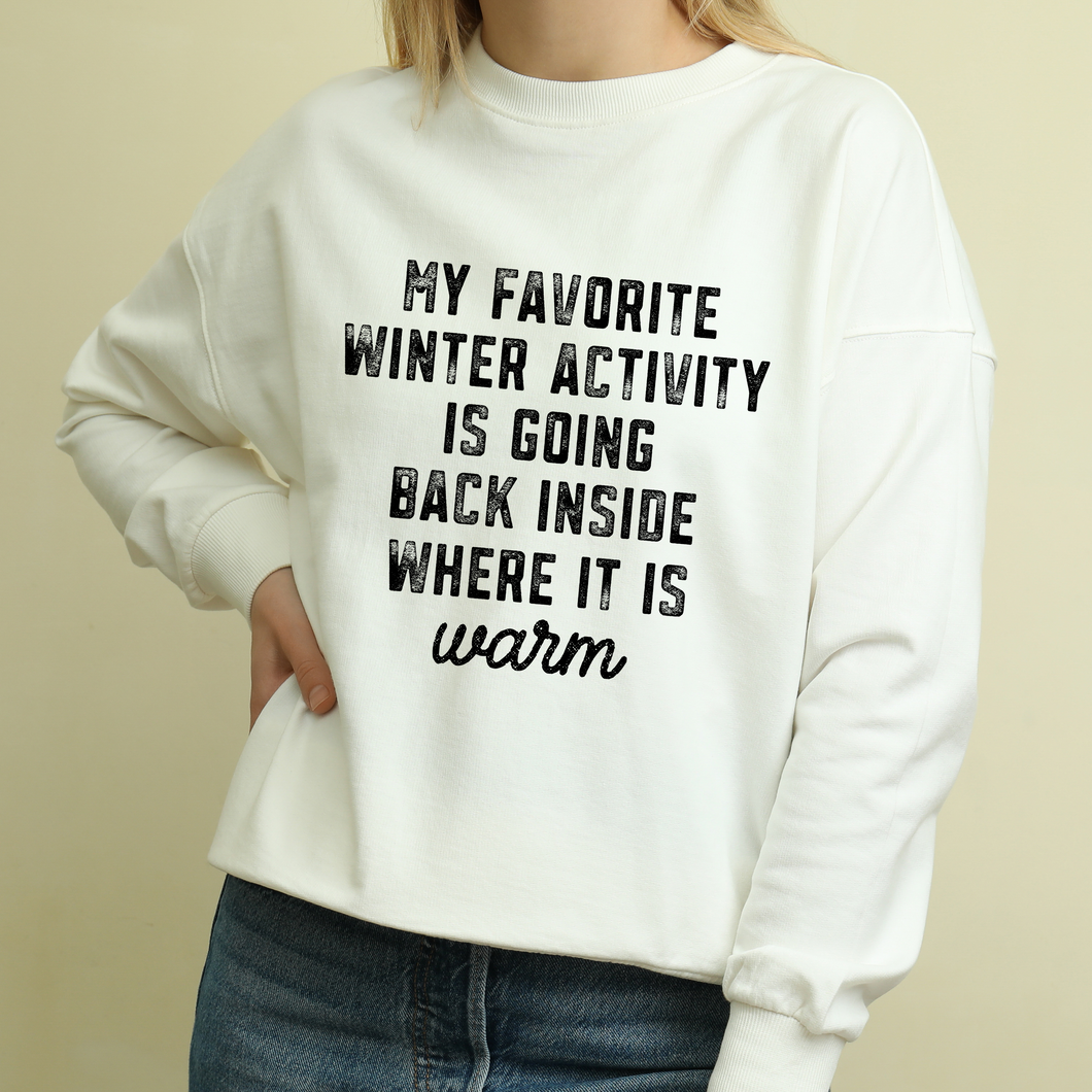 Favorite Winter Activity Shirt