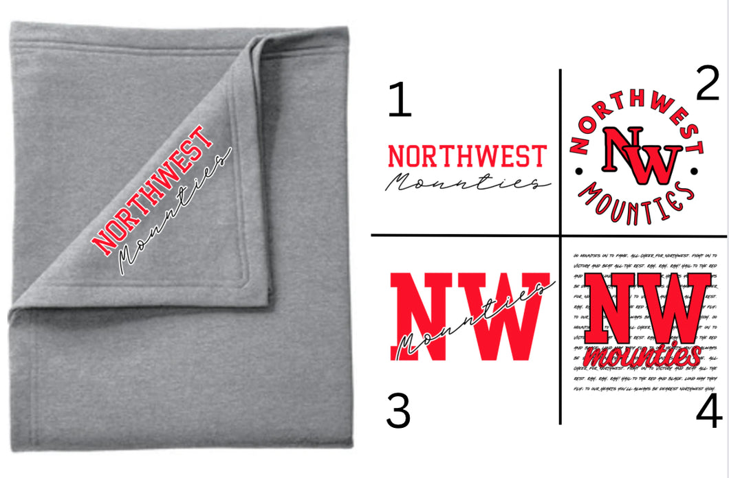 Northwest Mounties Sweatshirt BLANKET