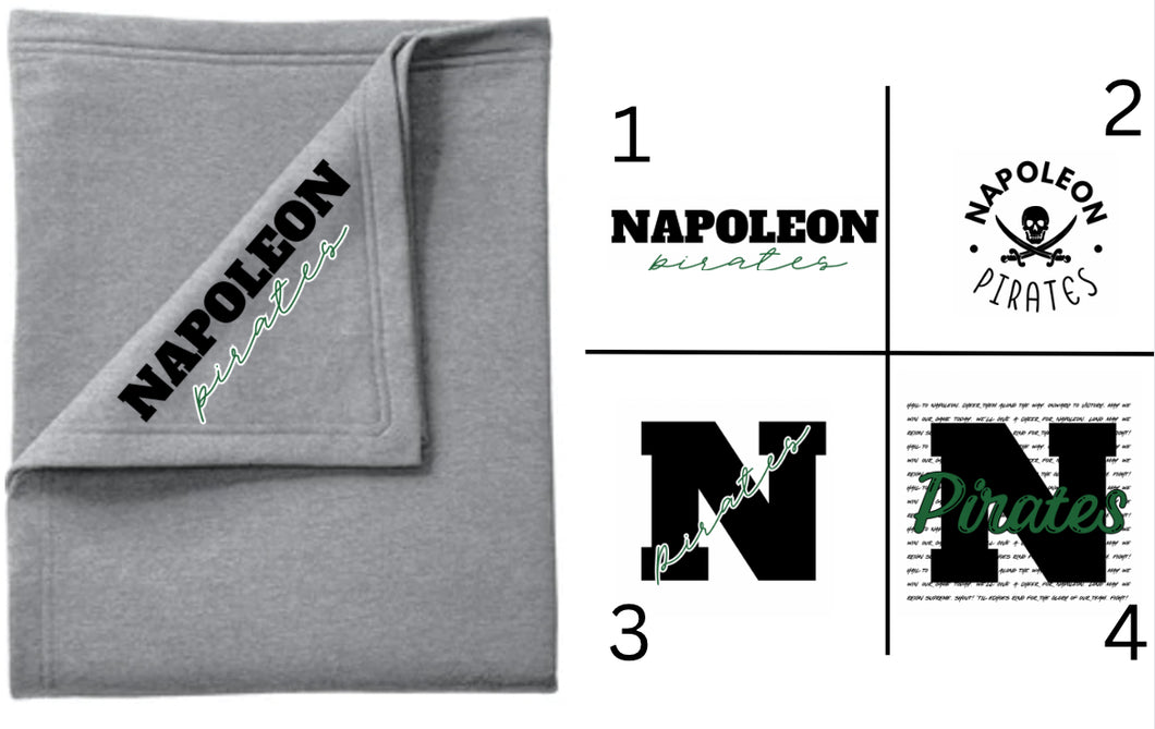 Napoleon Pirates Sweatshirt BLANKET