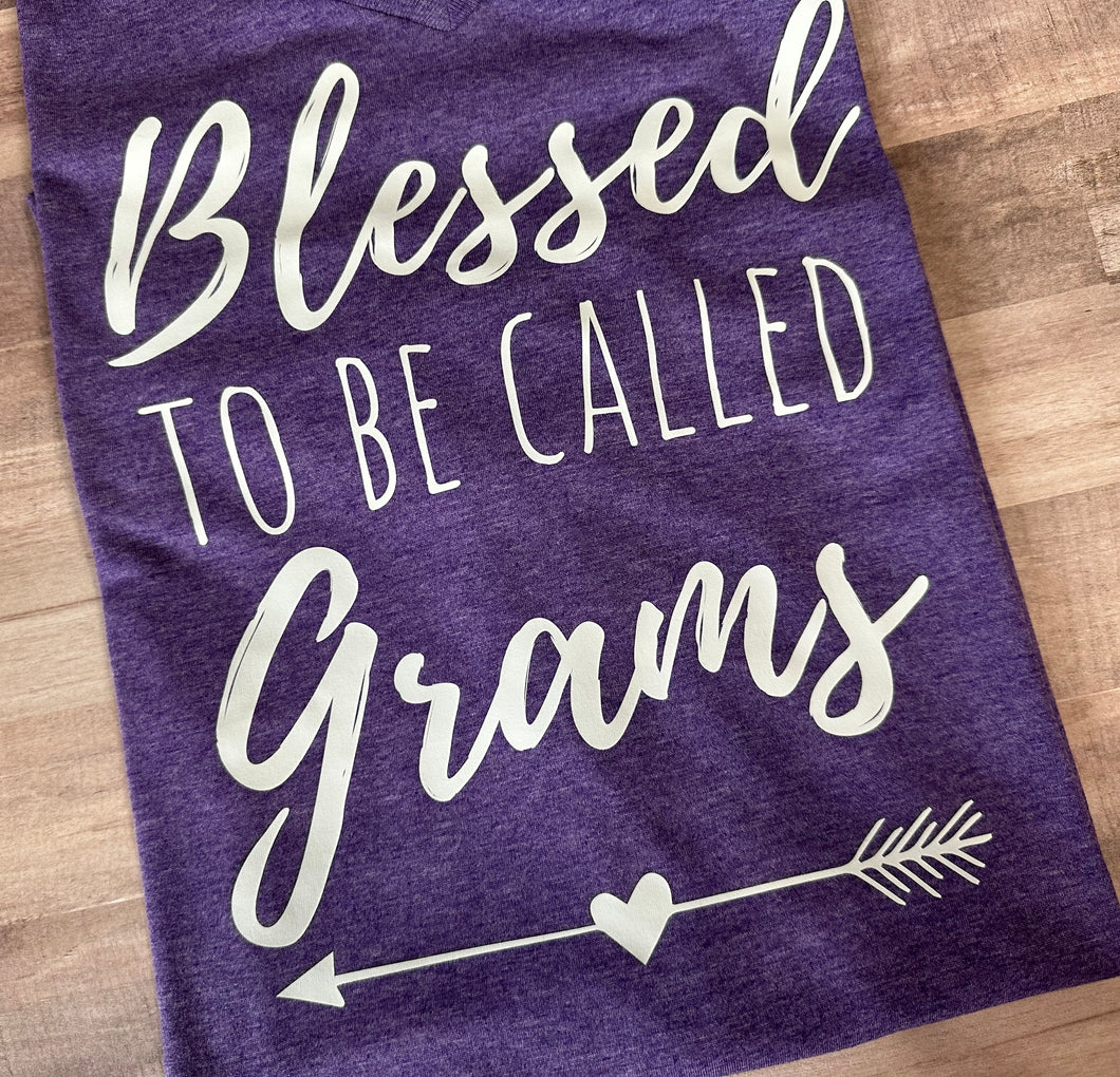 Blessed to Be Called Grams Shirt