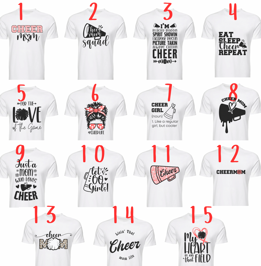 Cheer T-Shirt Collection